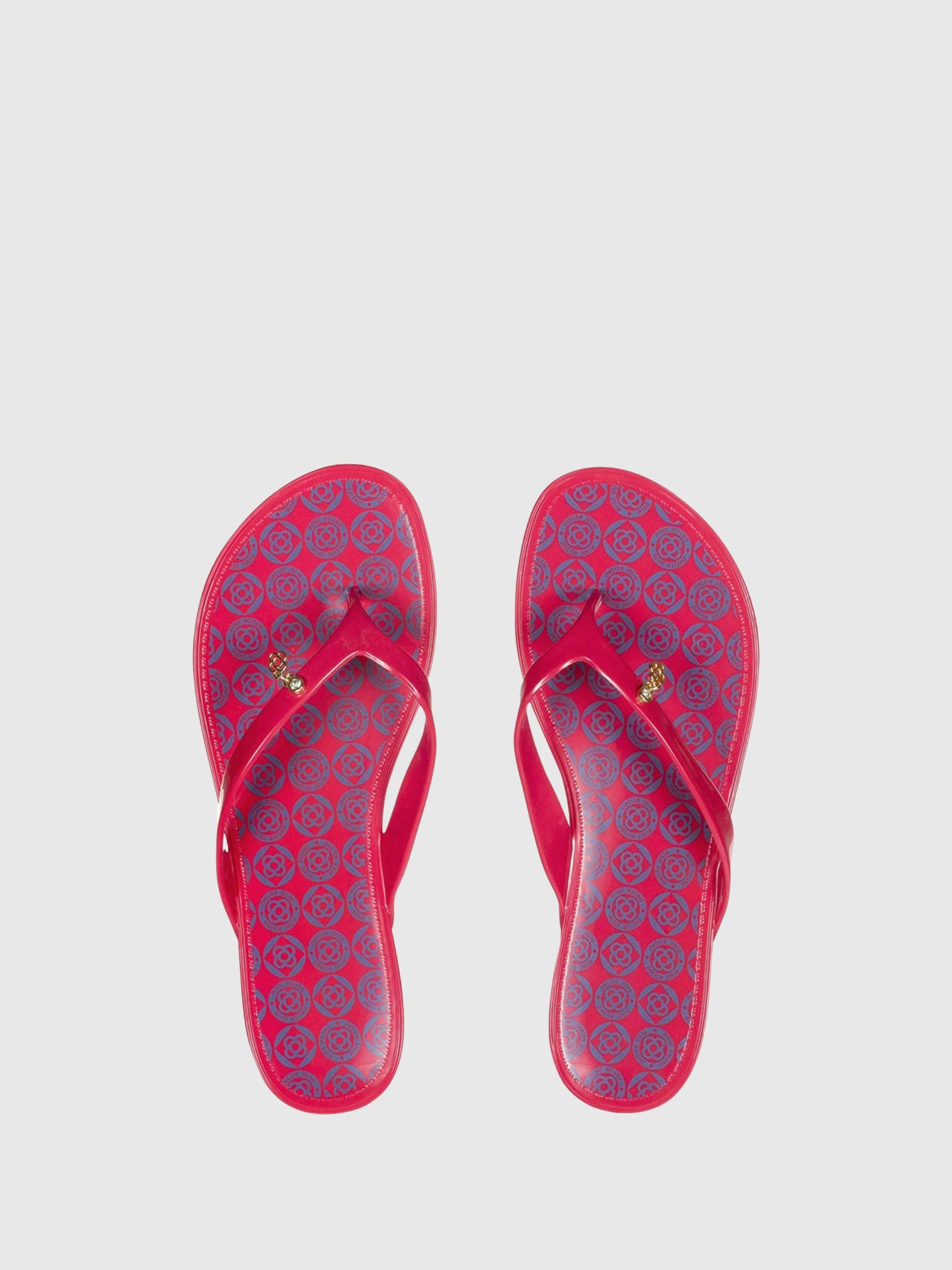 PARODI SHOES Chinelos de estilo Casual 11/4674ROSE Pink